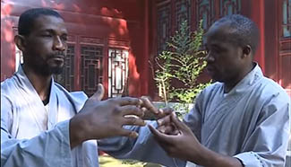 African apprentices learn KungFu at Shaolin Temple