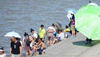 NE China's Harbin issues heat alert