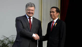 Ukrainian president starts three-day official visit to Indonesia