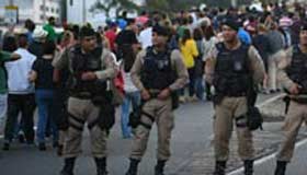 Heavy security deployed to guard the Games