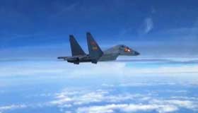 Chinese military aircraft patrol South China Sea