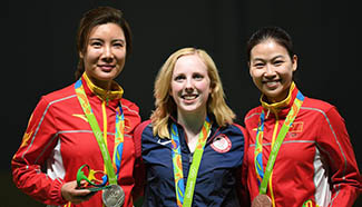 U.S. shooter Virginia Thrasher claims 1st gold medal of Rio Olympics