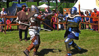 Medieval Festival held in Bouillon, Belgium
