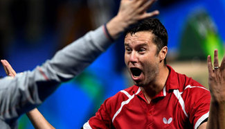 Vladimir advances into semi-final match of table tennis at Rio