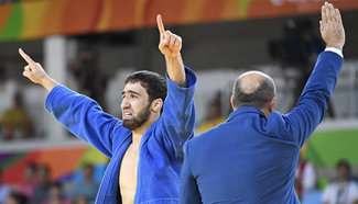 Russia wins gold medal of men's 81KG judo at Rio
