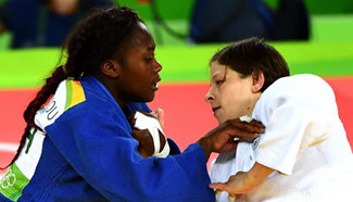 Slovenia wins gold medal of women's 63KG judo at Rio