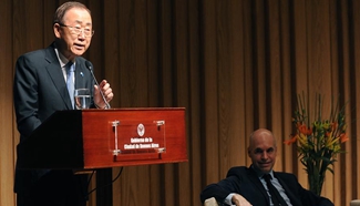UN chief urges shared responsibility in dealing with refugee crisis