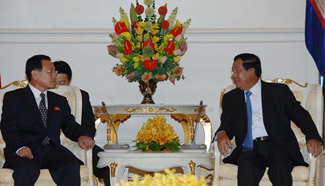 Cambodian PM urges DPRK to return to six-party talks
