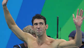 Phelps signs off with fairytale farewell