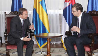 Sweden fully supports Serbia's EU integration process: Swedish PM