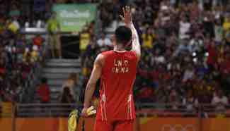 China's Lin Dan loses at men's singles bronze medal match of badminton