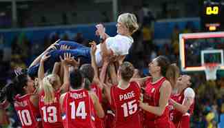 Serbia beats France 70-63 at women's basketball bronze medal match