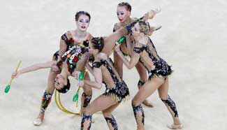 Highlights of group all-around qualification of Rhythmic Gymnastics