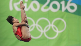 China wins gold, silver in women's 10m platform diving