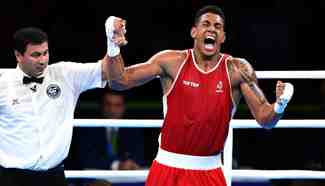 Tony Victor James Yoka claims gold in men's Super Heavy of Boxing