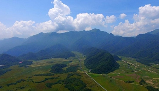 Aerial photos: Shennongjia scenic spot in central China's Hubei