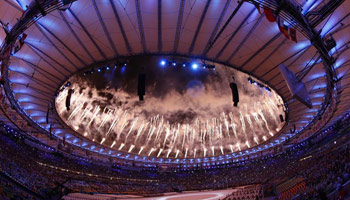 Closing ceremony of 2016 Rio Olympics held in Brazil