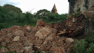 Strong 6.8-magnitude earthquake hits Myanmar
