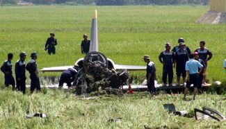 Sole pilot dead in military plane crash in central Vietnam