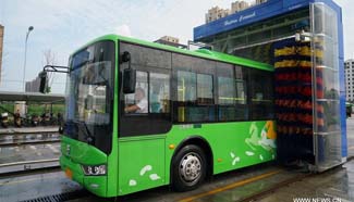 Fifty electric buses put into operation in east China