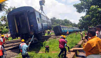 No one injures in passenger train derailment in southern India