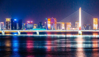 Host city of Hangzhou lights up to welcome visitors