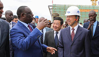 Senegalese president hails China-funded modern railway in Kenya