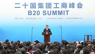 Full video: President Xi Jinping delivers keynote speech at B20 Summit