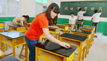Local gov'ts start repair work to make sure new semester begin on time