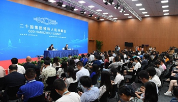 Press conference on expected achievements in trade talks at G20 held in Hangzhou