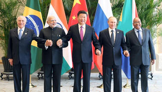 Xi attends BRICS leaders' meeting in Hangzhou