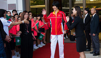 Delegation of Chinese mainland Olympians wraps up visit to Macao