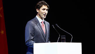 Canadian PM addresses Canada China Business Council meeting