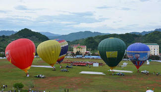 International Air Balloon Festival 2016 held in N Vietnam