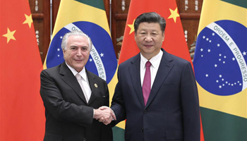 China, Brazil to advance comprehensive strategic partnership to new high