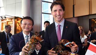 Canadian PM, Jack Ma launch Tmall online shop for Canadian specialities