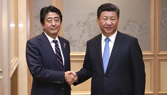 Xi expects China-Japan ties back on normal track