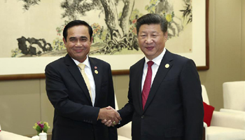 President Xi urges China, Thailand to enhance cooperation
