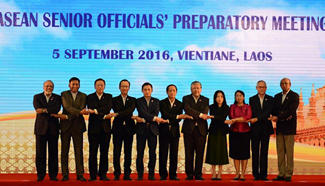 ASEAN senior officials gather ahead of regional summits in Laos