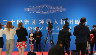 In pics: Media Center of 11th G20 summit in Hangzhou