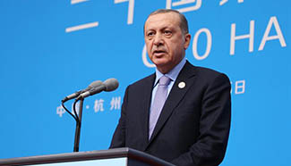 Turkish president holds press conference at G20 Media Center