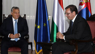 Serbian PM meets Hungarian counterpart in Belgrade