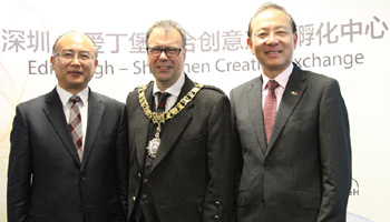 Edinburgh, Shenzhen vow to further cooperation
