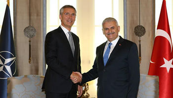 Turkish PM meets with NATO Secretary-General in Turkey