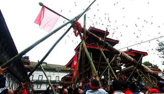 Nepalese celebrate Indrajatra Festival to worship King of Gods