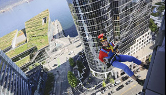 People participate in 11th Drop Zone challenge in Vancouver
