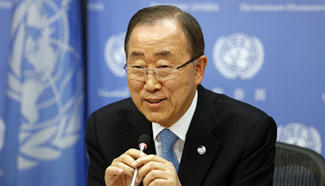 UN chief focuses on refugees, migrants, Syria, climate change at press conference