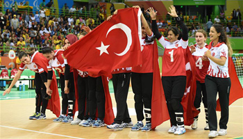 Turkey wins 4-1 to claim gold medal in Rio goalball