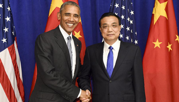 Chinese premier meets U.S. president in New York