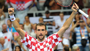 Marin Cilic wins 3-1 against Lucas Pouille in Davis Cup semifinal
